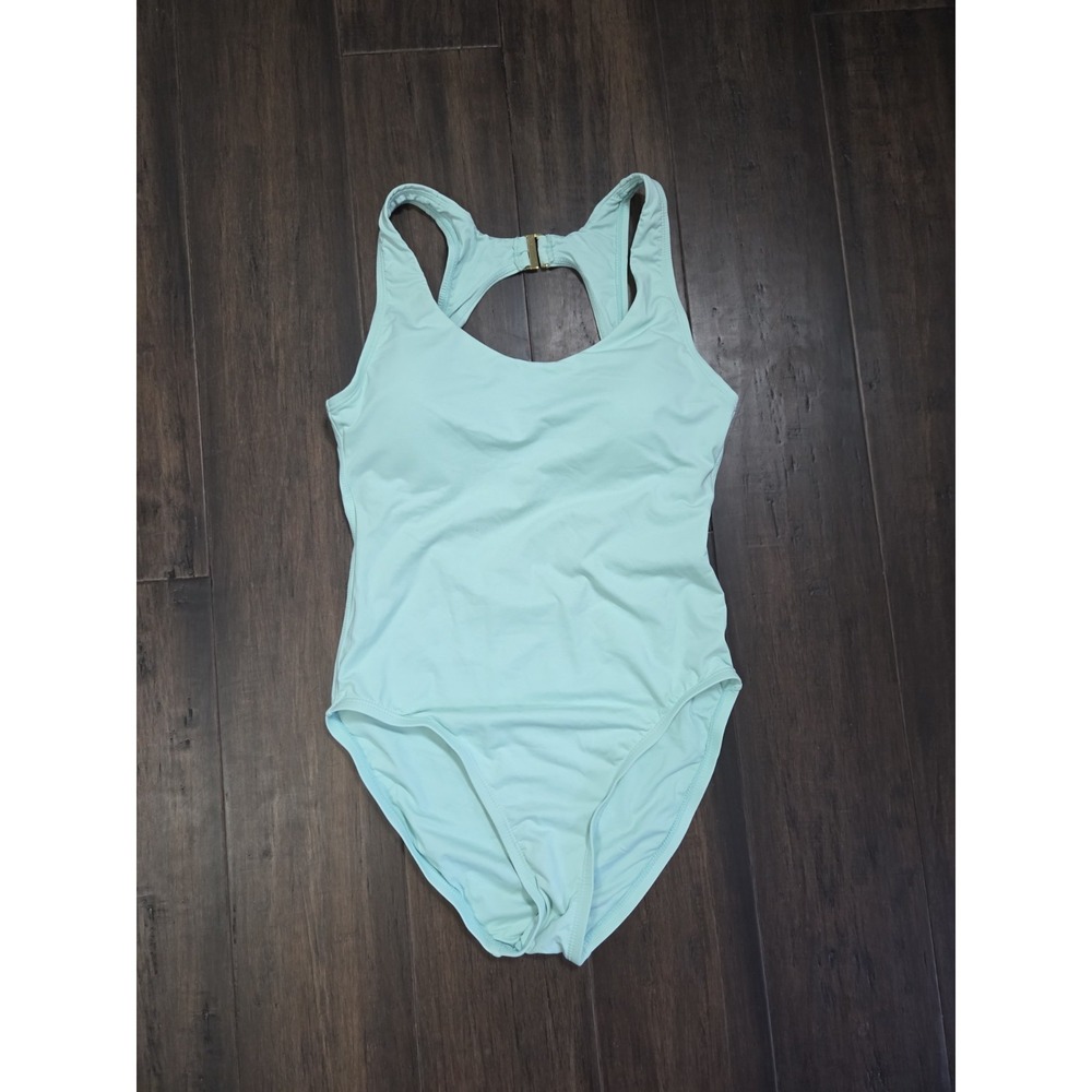 ANDIE Swimsuit The CORSICA One Piece Size Medium Blue Smooth‎